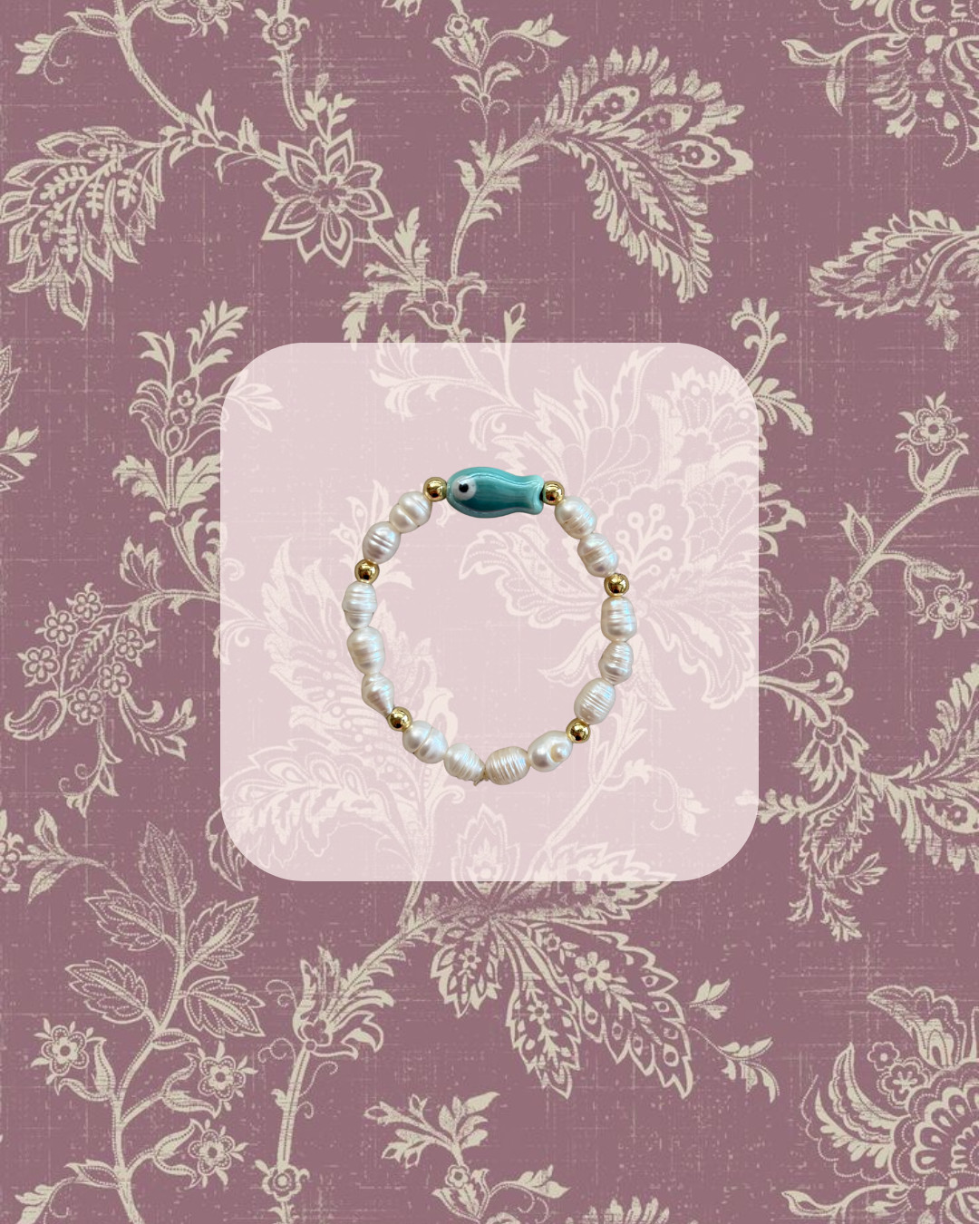 Aqua Fish bracelet