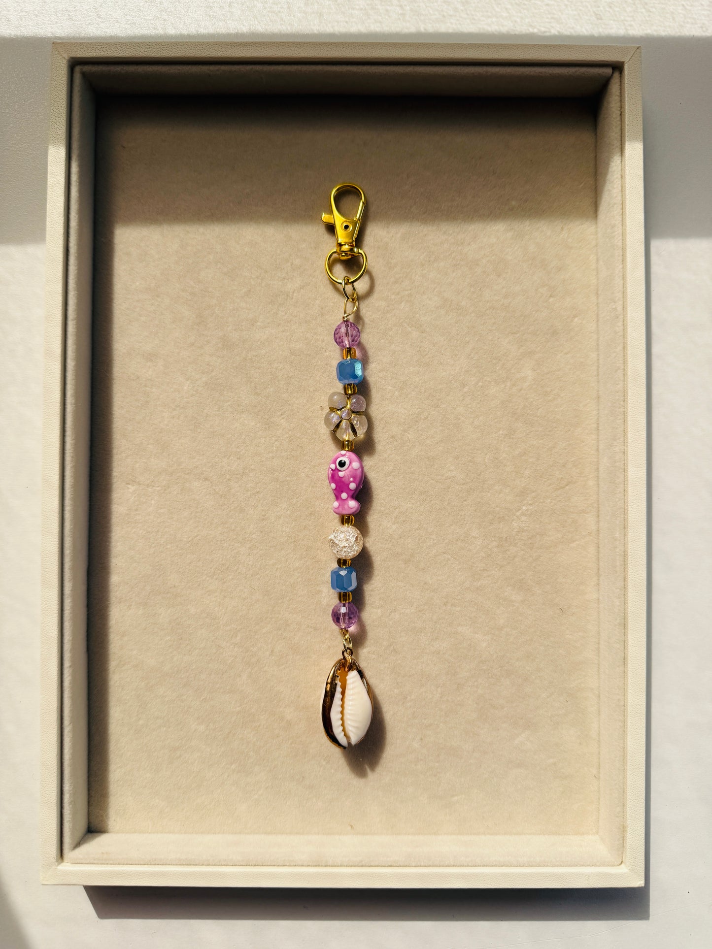 Shell Purse Charm