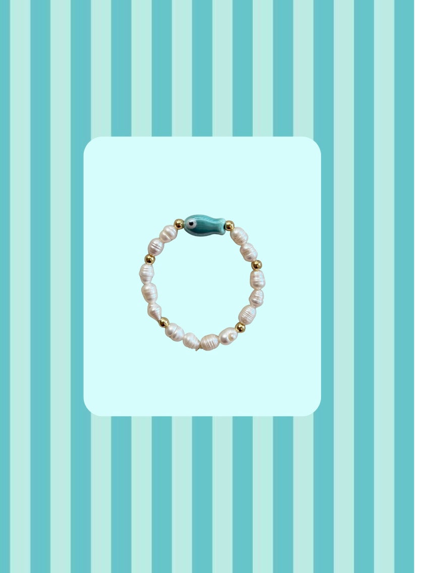 Aqua Fish bracelet