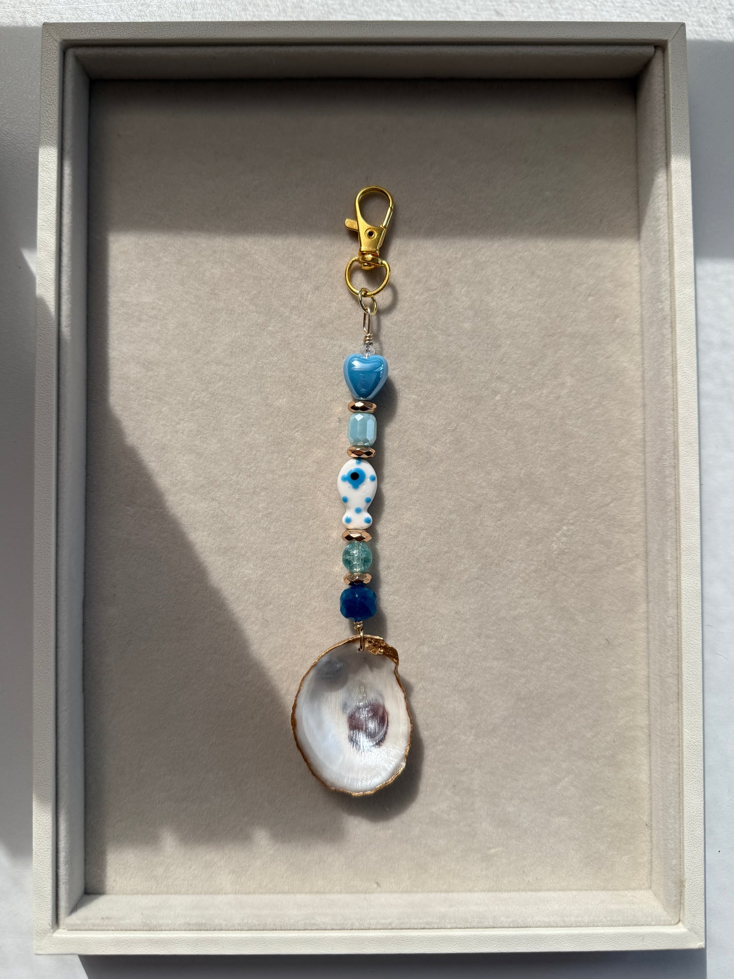 Oyster Purse Charm