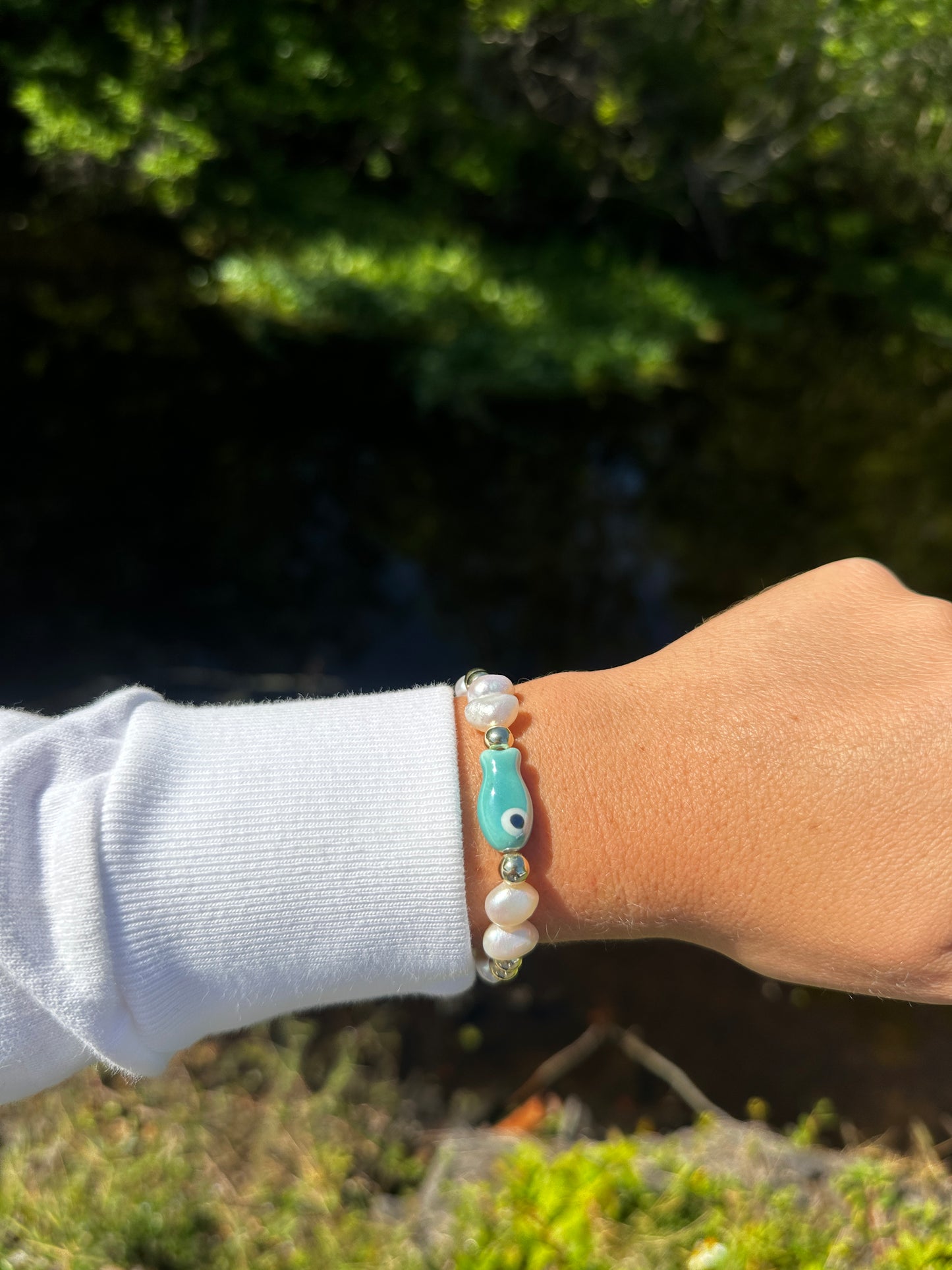 Aqua Fish bracelet