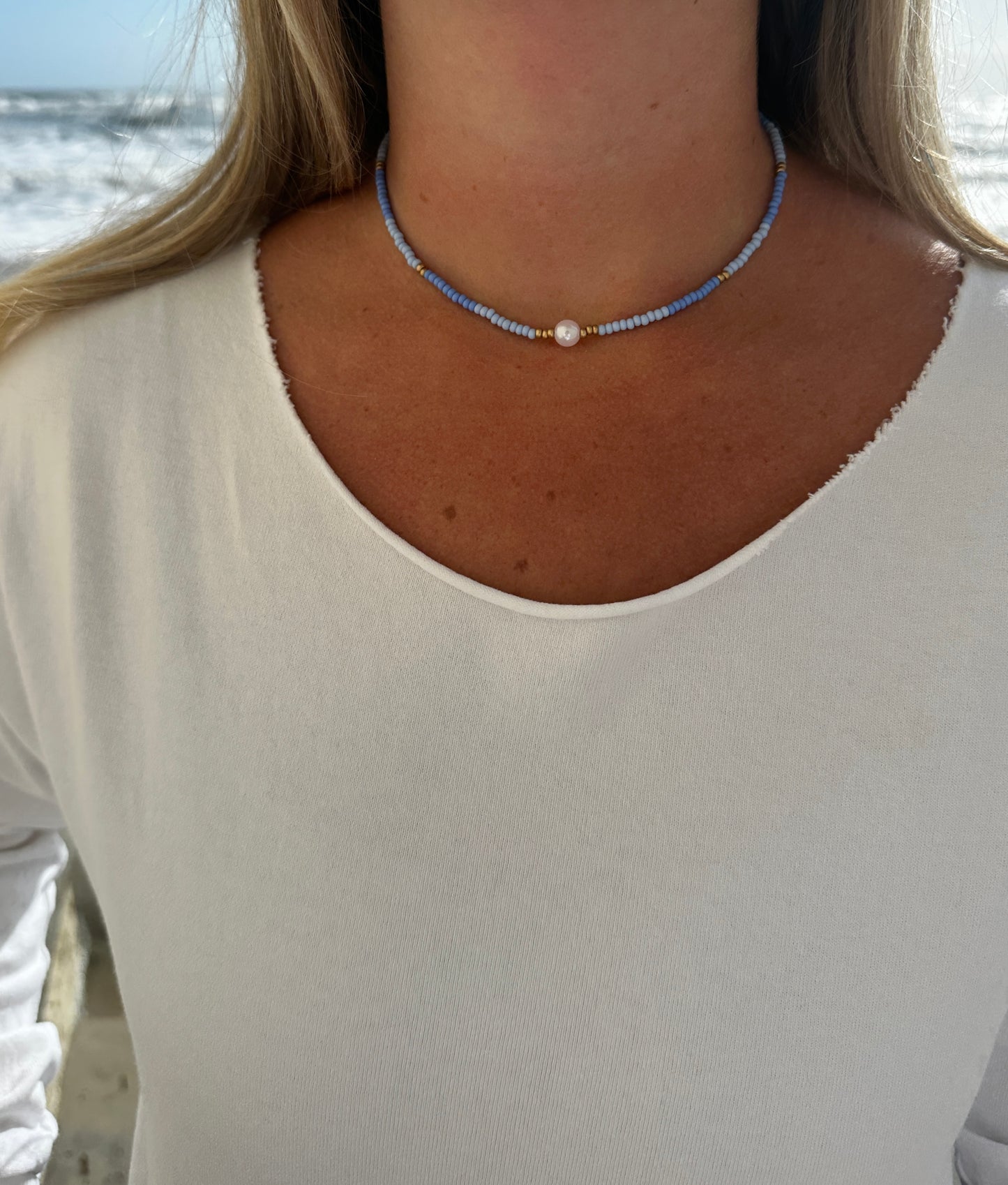 High tide Beaded Necklace