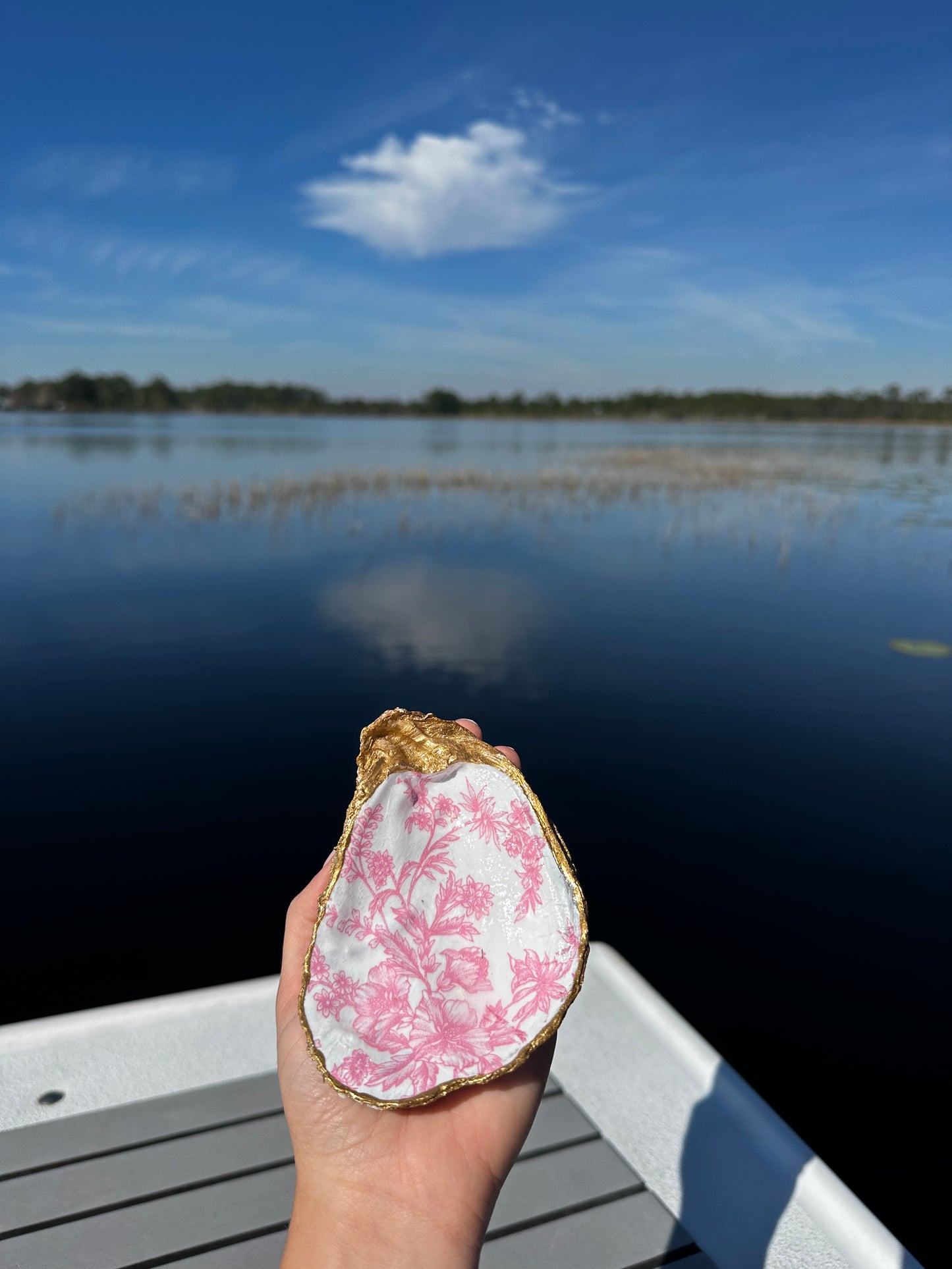 Pink Seas XL Jewelry Dish