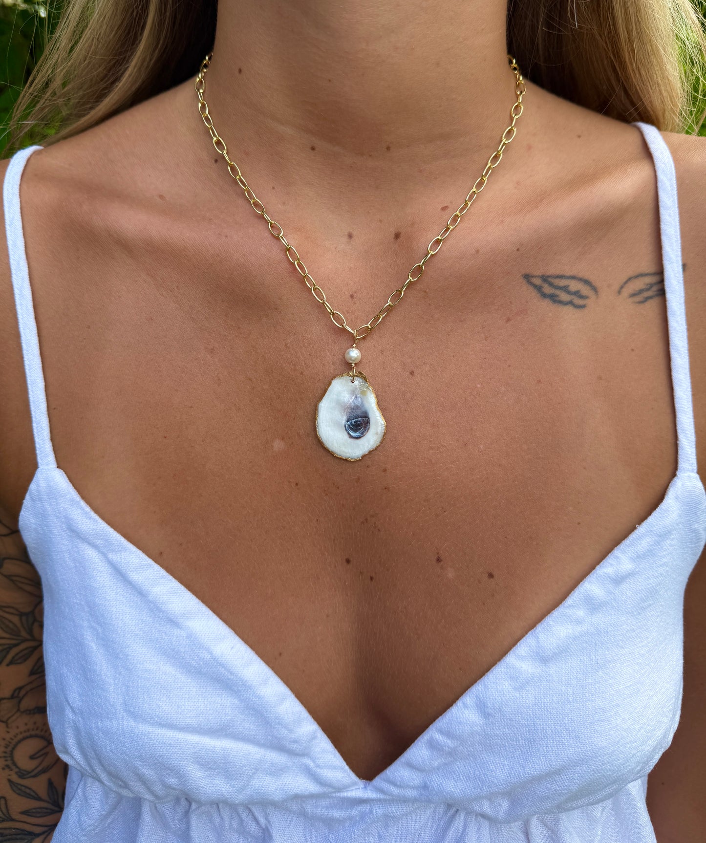 Mariner’s Oyster Necklace