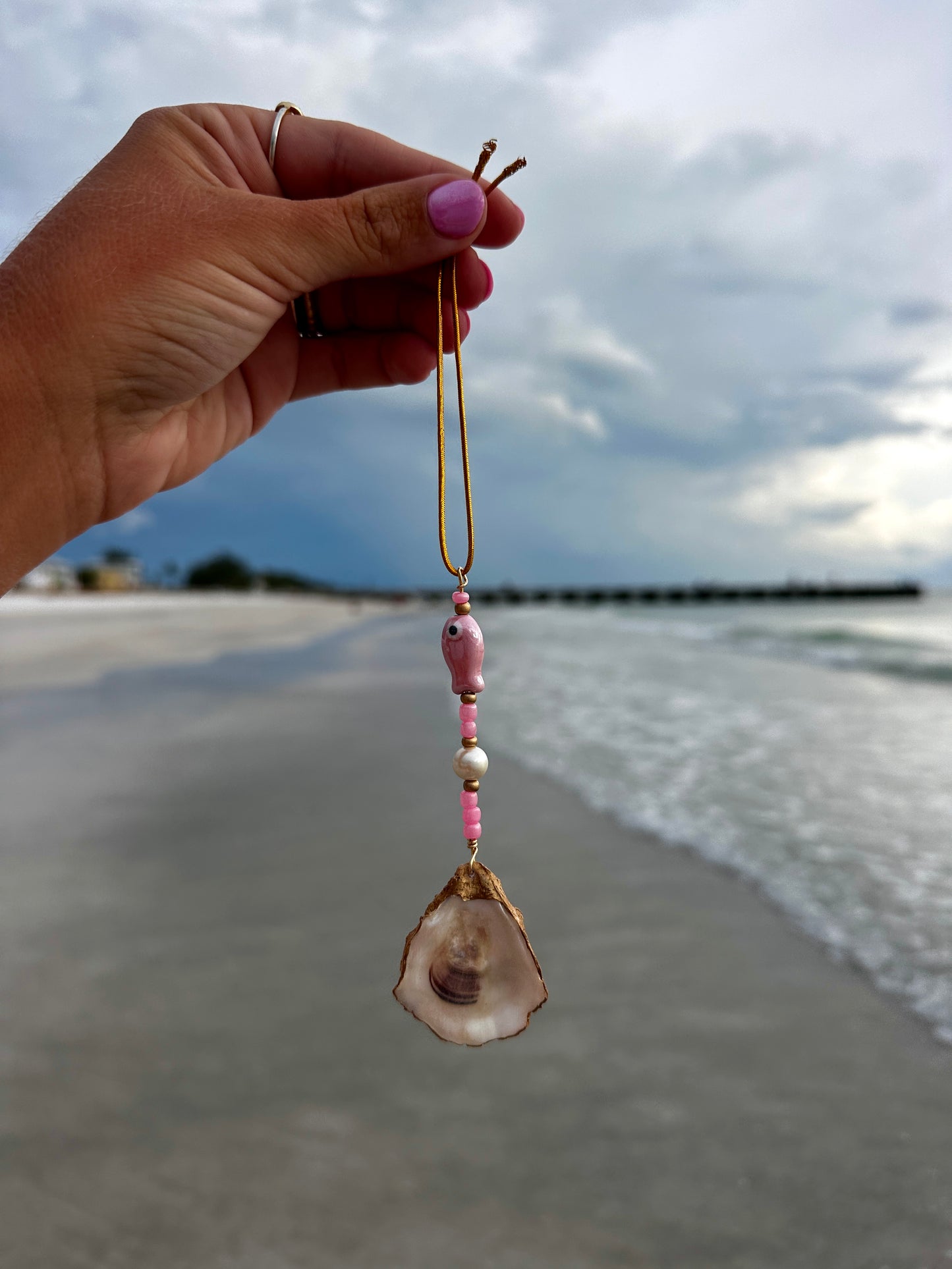 Oyster Car Charm