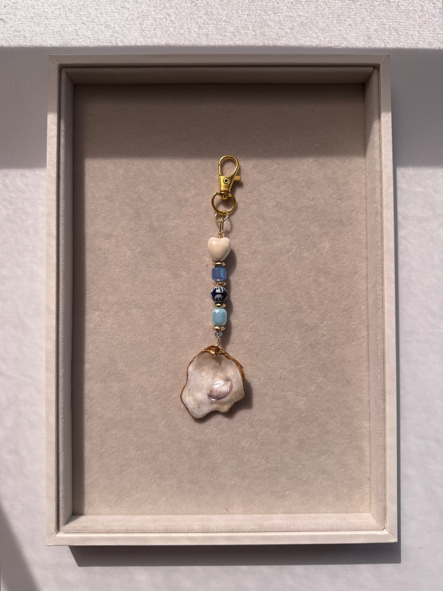Oyster Purse Charm