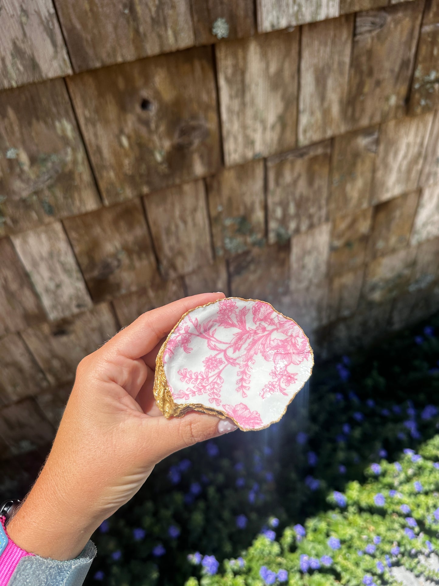 Pink Seas Jewelry Dish Large