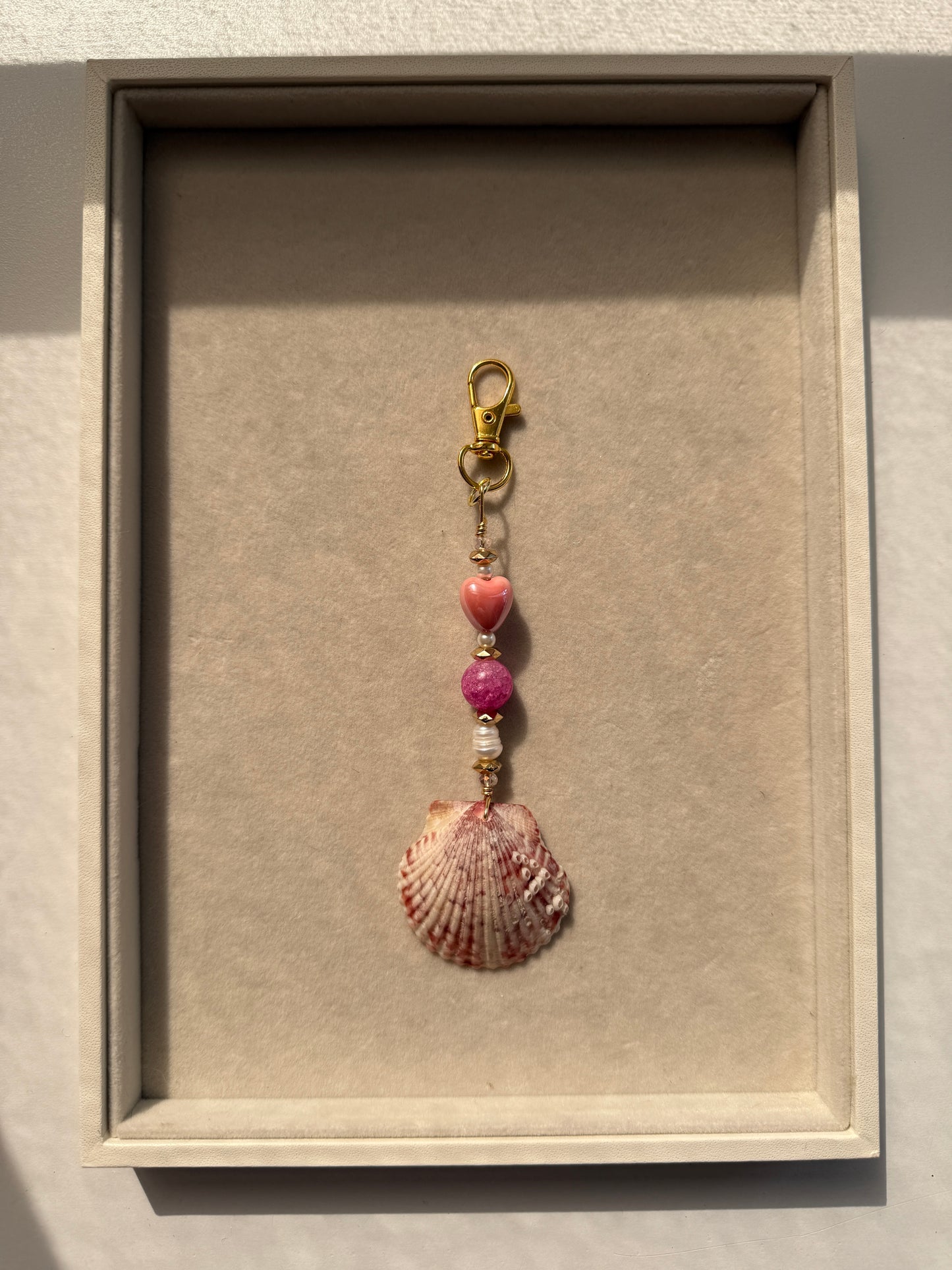 Shell Purse Charm