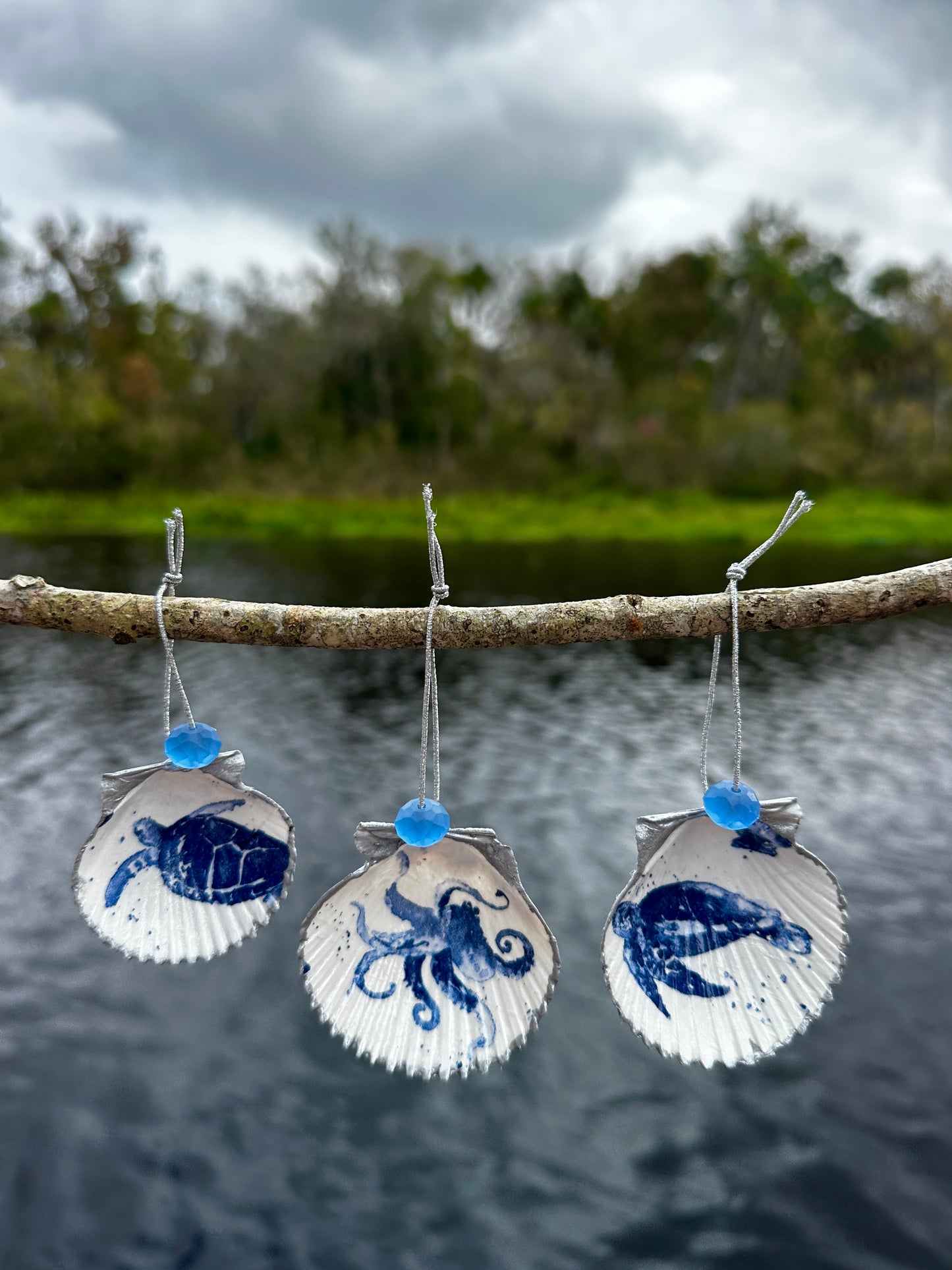 Coastal Christmas set of 3