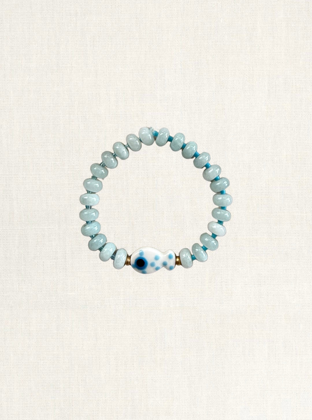 Blue & White Polka Dot Fish