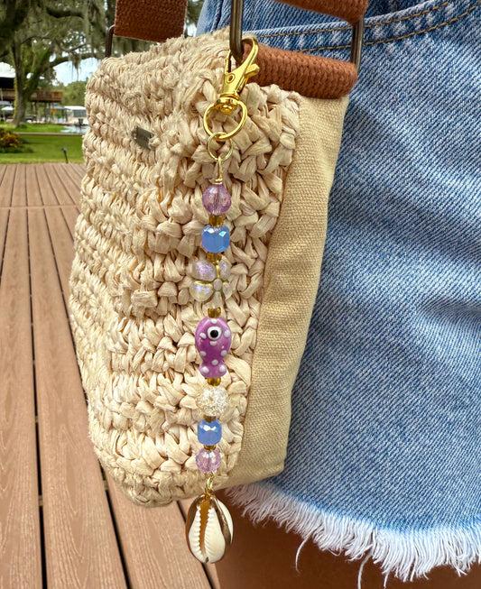 Shell Purse Charm
