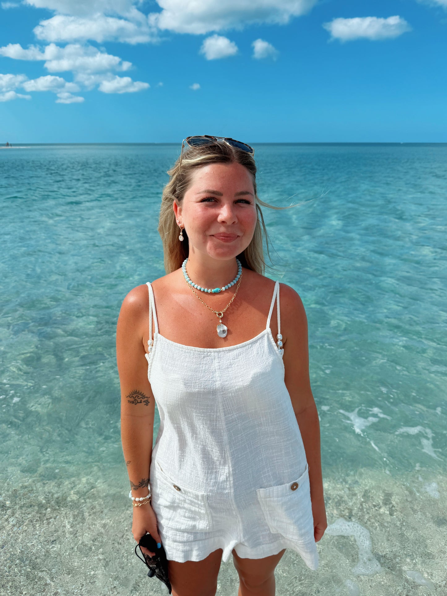 Aqua Fish Necklace