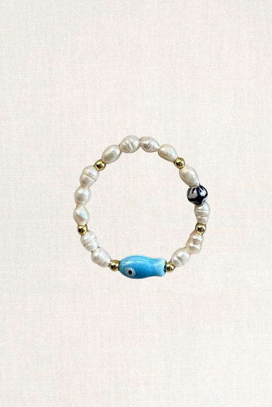 Chinoiserie Fish Bracelet