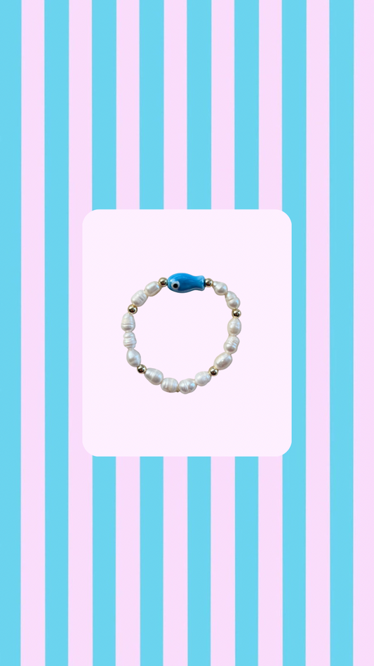 Blue Fish Bracelet
