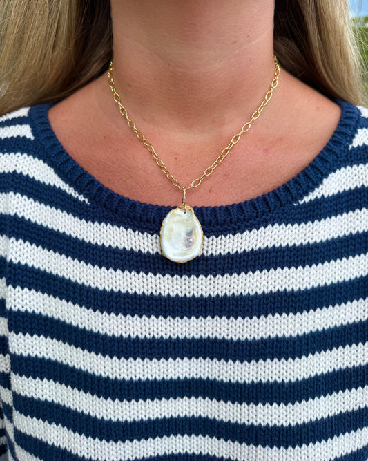 Natural Treasures Oyster Necklace
