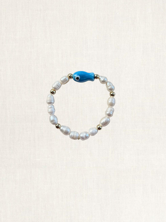 Blue Fish Bracelet