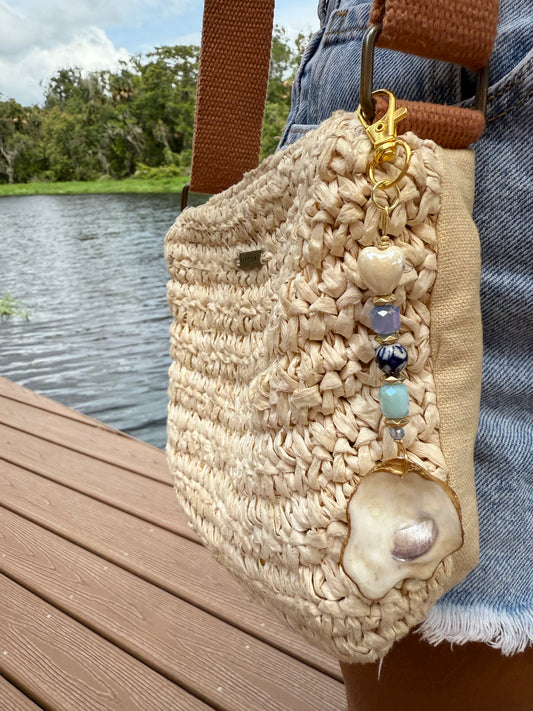 Oyster Purse Charm