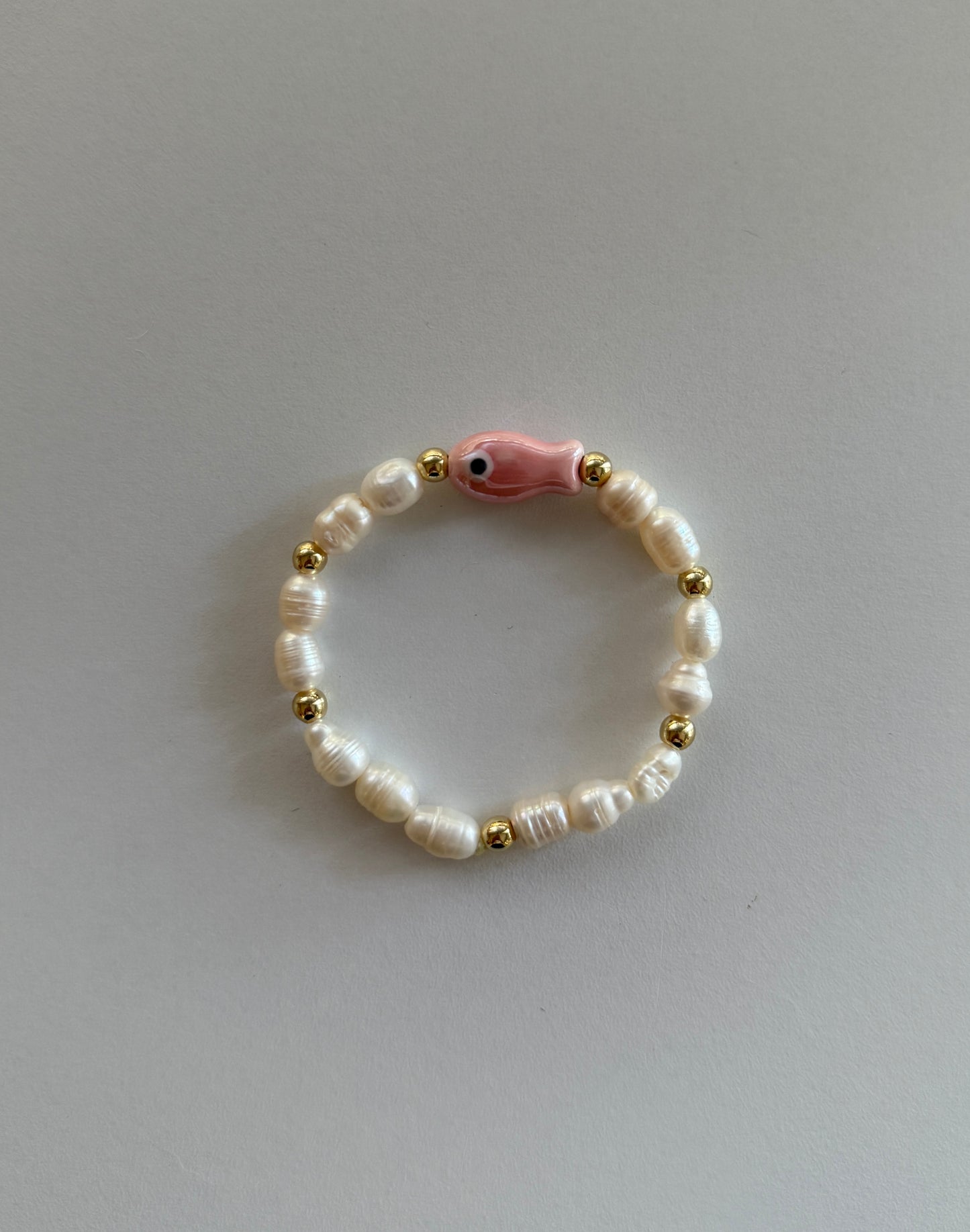 Pink Fish Bracelet