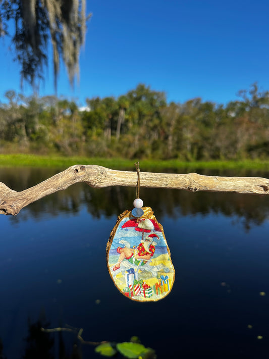 Santa on the Beach