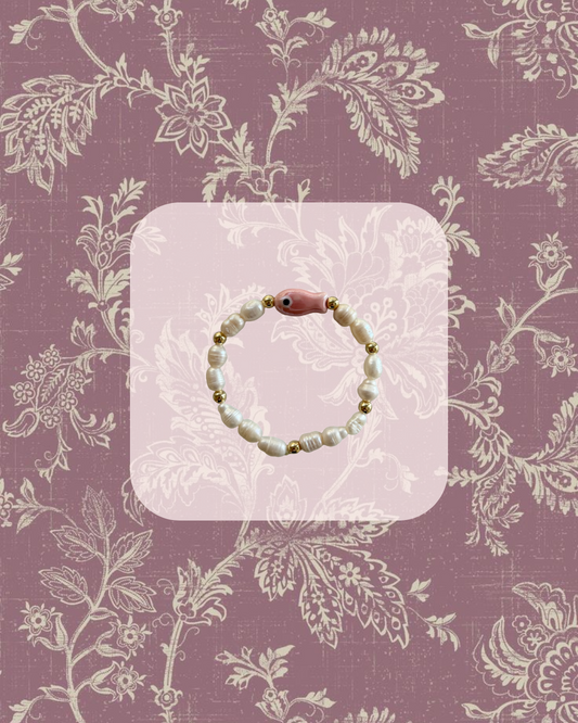 Pink Fish Bracelet