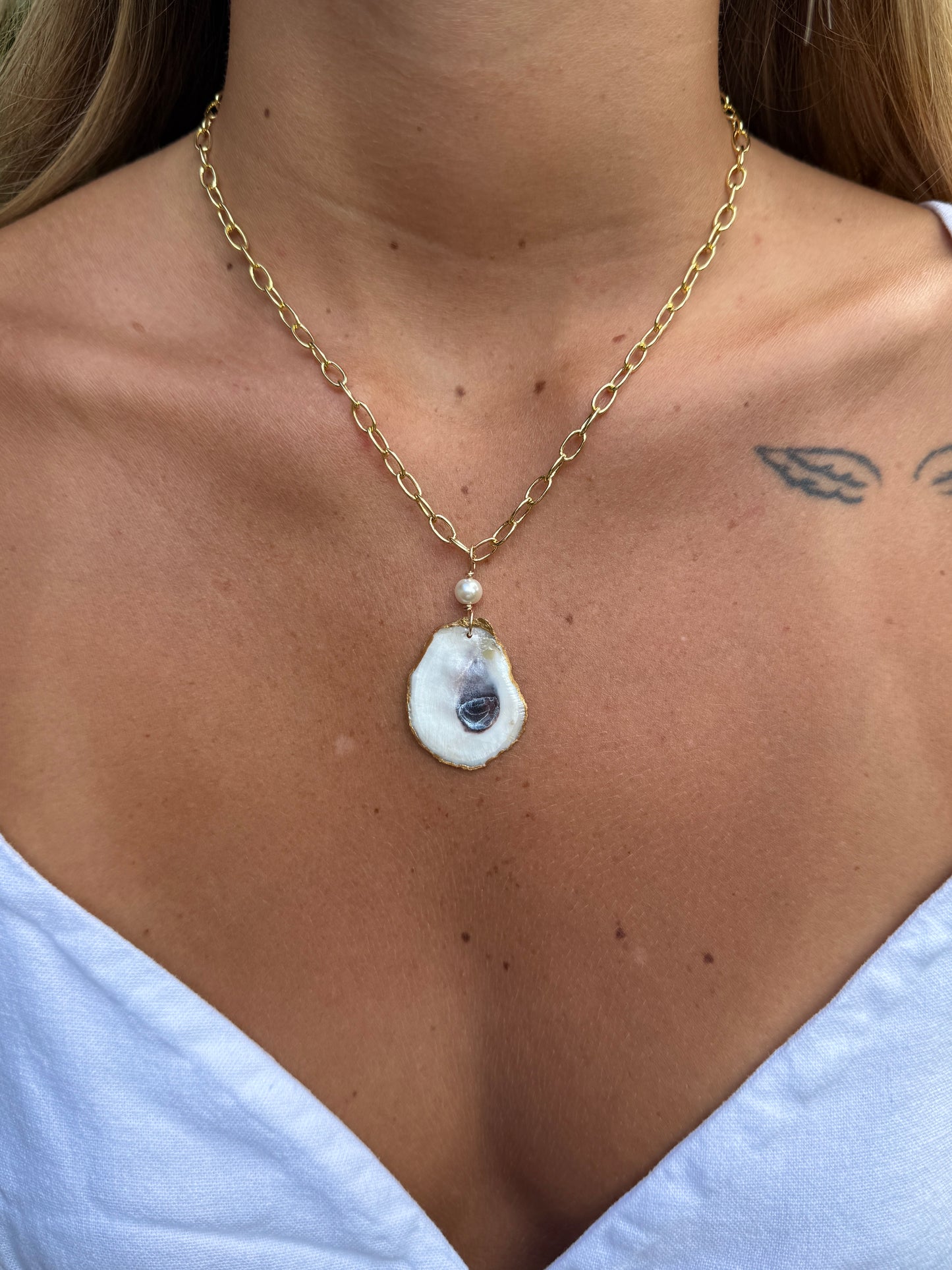 Mariner’s Oyster Necklace