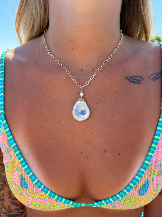 Inlet Oyster Necklace