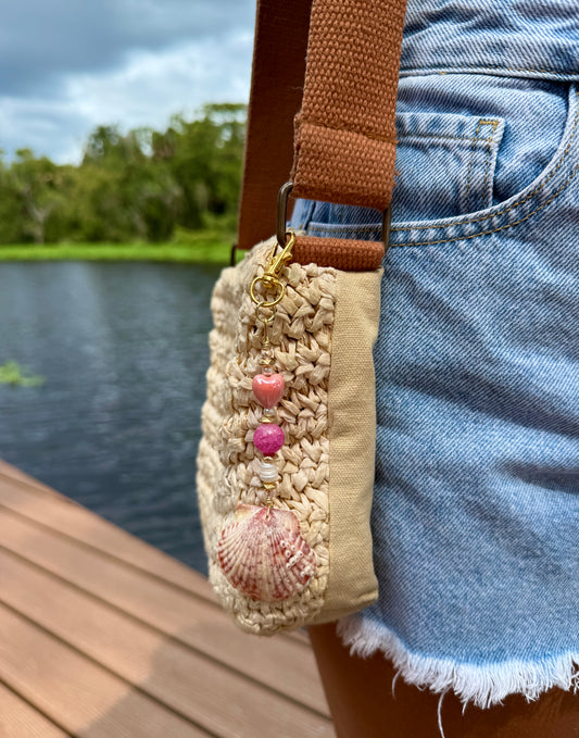 Shell Purse Charm