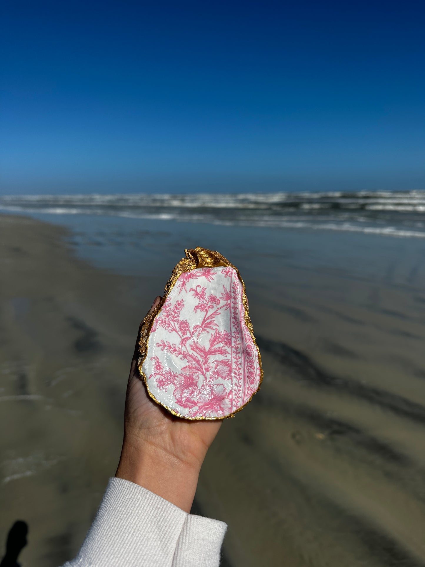 Pink Seas XL Jewelry Dish