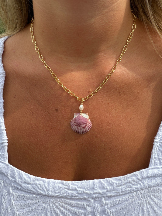 Mermaid shell Necklace