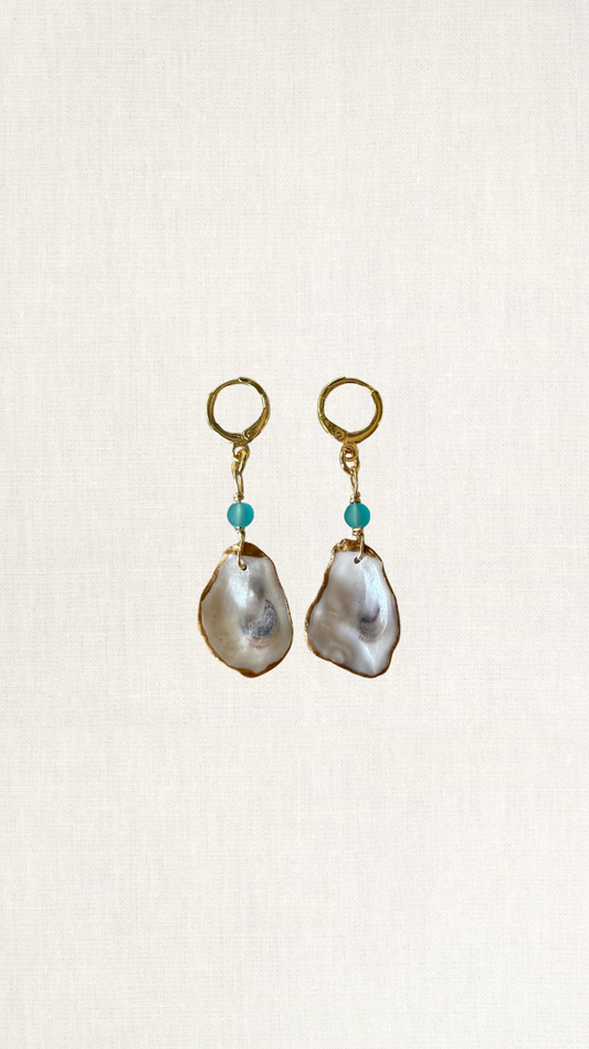 Aqua Tide Earrings
