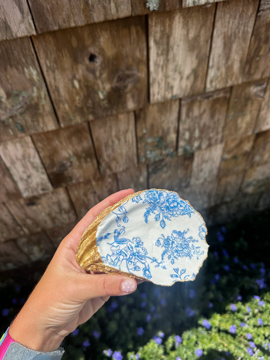 Costal grandma Oyster trinket Large