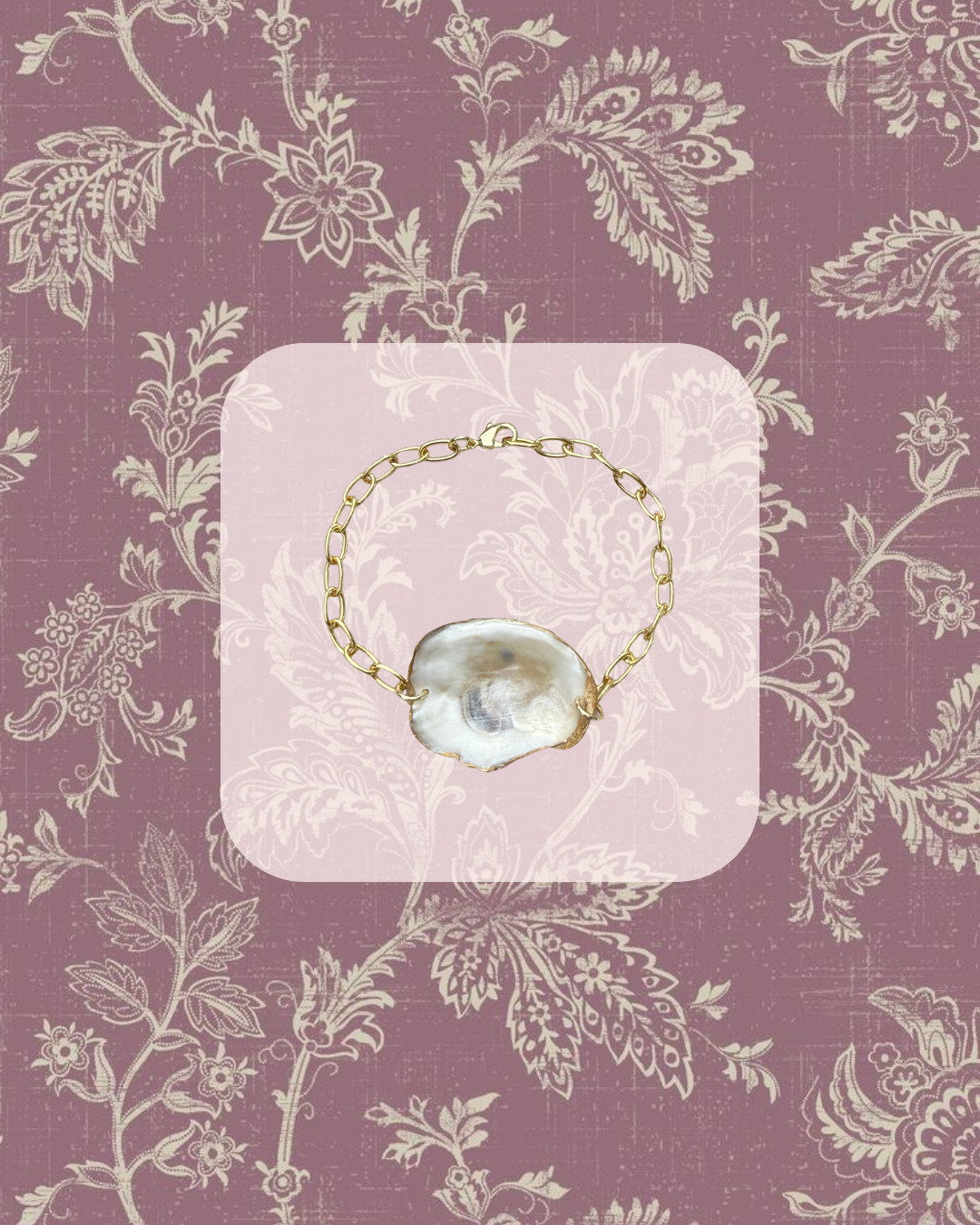 Oyster Gold Bracelet