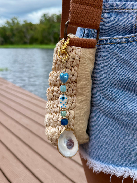 Oyster Purse Charm